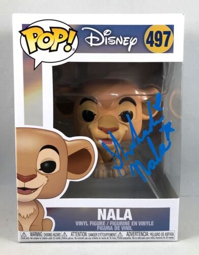 Shahadi Wright Joseph Signed Funko Pop Nala #497 Disneys Lion King COA