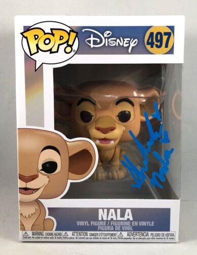 Shahadi Wright Joseph Signed Funko Pop Nala Disneys Lion King #497 COA Shahadi Wright Joseph Signed Funko Pop Nala Disneys Lion King #497 COA