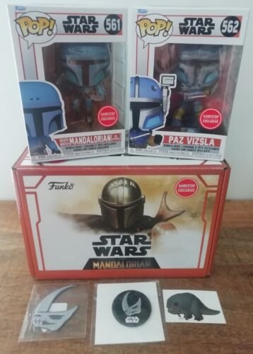 Star Wars The Mandalorian BOX GAMESTOP EXCLUSIVE Funko Pop!