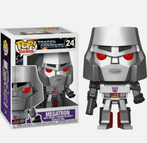 Transformers Megatron 9.5cm Figurine Pop Vinyle 24 Funko Rétro Jouets en Stock