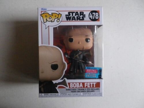 star wars Boba Fett Funko Pop N°478 « 2021 fall convention » limited edition