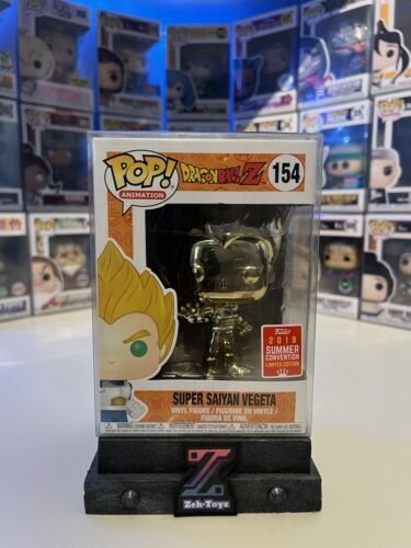 Funko Pop! Vinyle – Dragon Ball Z – Super Saiyan Vegeta #154 – 2018 Été