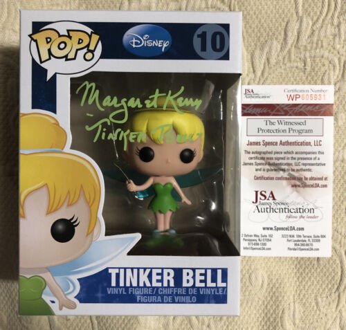 Margaret Kerry Signed Autographed Tinker Bell Disney Funko Pop JSA COA 3