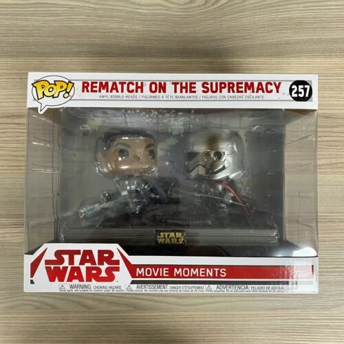 257 Rematch sur Le Supremacy Funko Pop Vinyle Star Wars Film Moments Finn Phasma