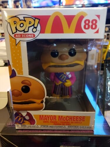 FUNKO POP! AD ICONS McDONALD&rsquo;S MAYOR McCHEESE #88!