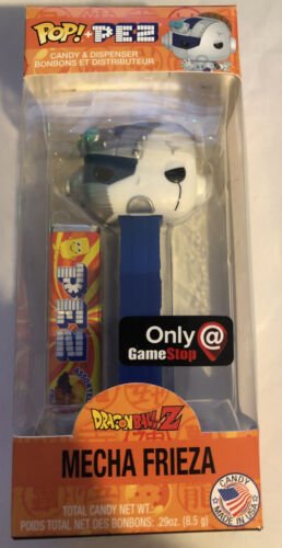 FUNKO POP PEZ DRAGON BALL Z MECHA FRIEZA GAMESTOP CANDY & DISPENSER