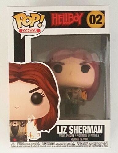 Figurine FUNKO POP !® Comics #02 HELLBOY – LIZ SHERMAN Neuf ! emballage d&rsquo;origine