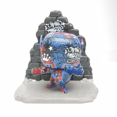Figurine Funko Pop Captain America de Rue Art Collection 752 (PO168443)