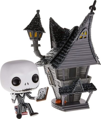 Funko 42599 Pop Vinyle: Town: Cauchemar avant Noël Jack&rsquo;s Maison Avec