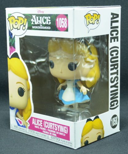Funko Pop Alice (Curtsying) 1058 Vinyle Figurine Disney IN Wonderland Neuf Ovp