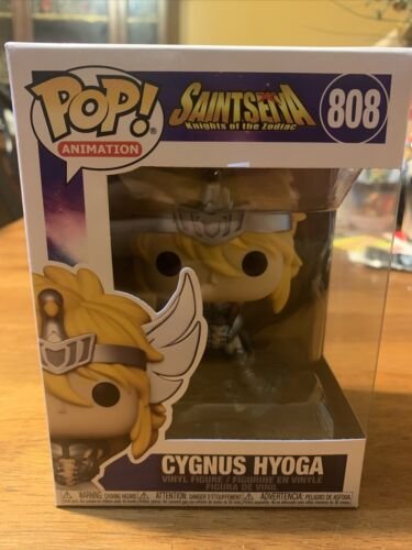 Funko Pop! Anime Saint Seiya CYGNUS HYOGA! Brand New In Hand! #808