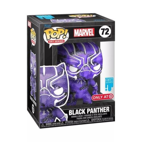 Funko Pop Artist Série Marvel Noir Panthère 72