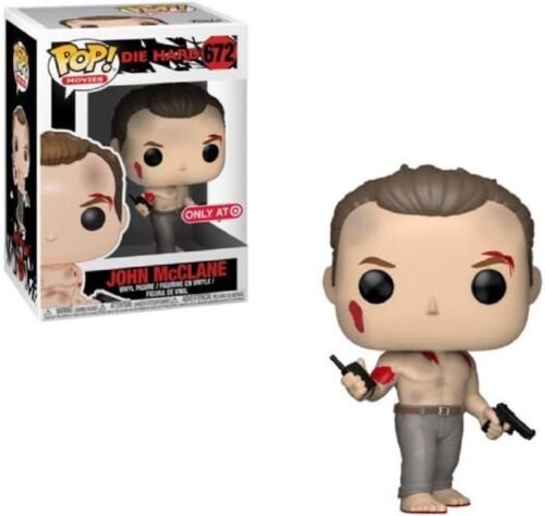 Funko Pop! Die Rigide John Mcclane Shirtless Exclusivité Vinyle Figurine 672