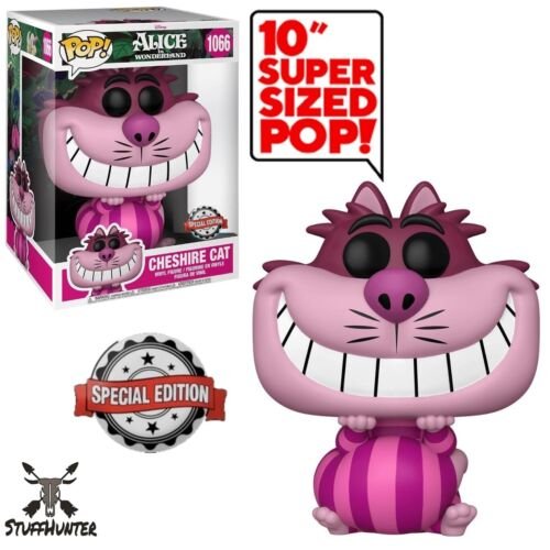 Funko Pop! Disney Alice IN Wonderland Cheshire Cat #1066 – Spécial 10&prime; – Neuf