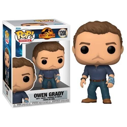 Funko – Pop Film Jurassic World Dominion – Owen Grady Neuf en Boîte