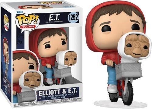Funko – Pop Films : Et- Elliot Avec / Et En Vélo Panier Neuf en Boîte