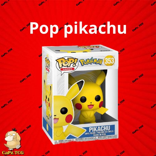Funko Pop! Games: Pokémon – Pikachu 353 Figurine en Vinyle