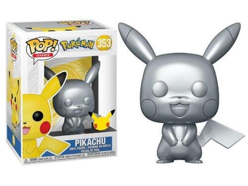 Funko Pop! Games: Pokemon – Pikachu (Silver Metallic)
