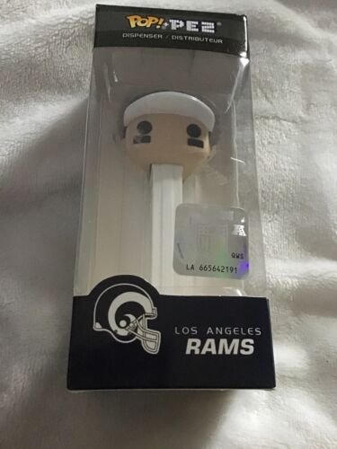 Funko Pop Pez Dispenser NFL Los Angeles Rams Cap Limited Edition NIB