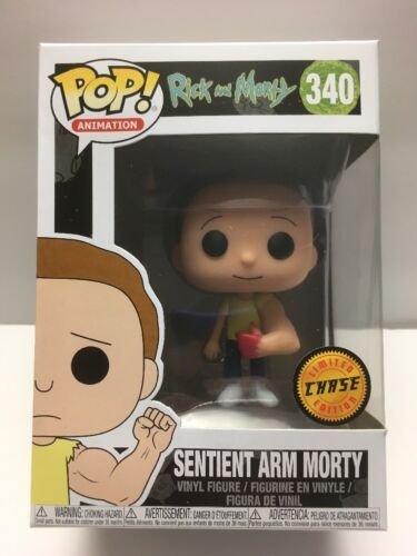 Funko Pop : Rick And Morty #340 – Sentient Arm Morty (CHASE)