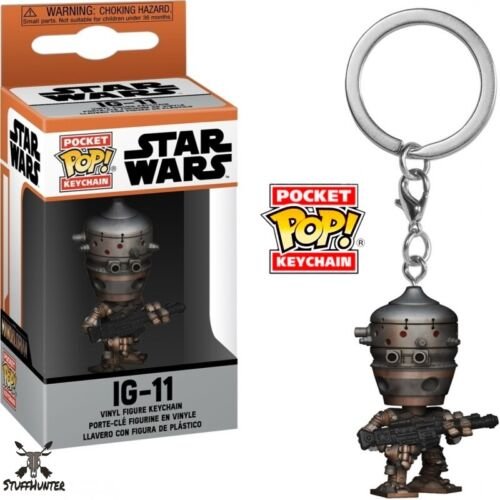 Funko Pop! Star Wars IG-11 – Poche Porte-Clé Porte-Clés – Neuf