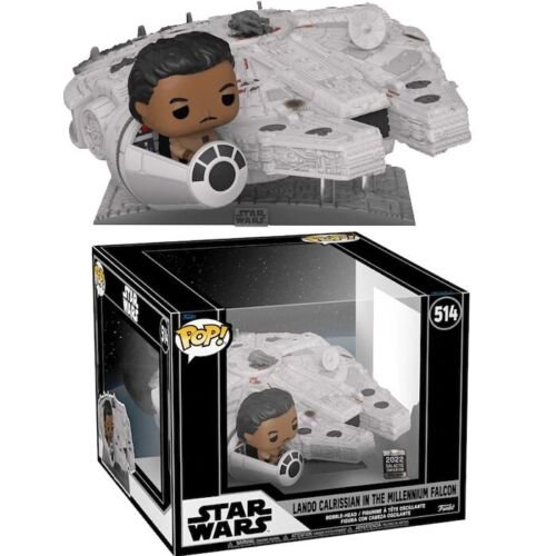 Funko Pop! Star Wars Lando Avec Millenium Falcon #514 – Neuf Exclusif