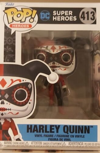 Funko Pop! Super Héros Dc Harley Quinn #413 Vinyle Figurine