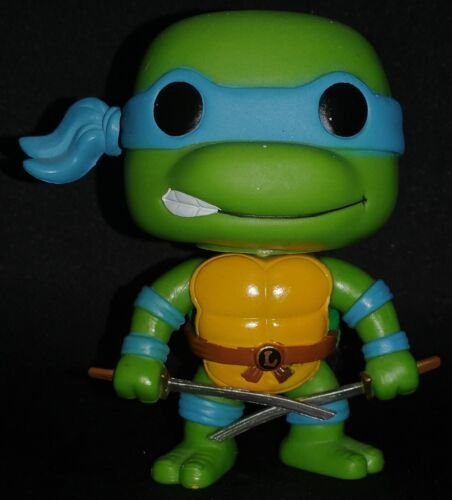 Funko Pop Teenage Mutant Ninja Turtles Vinyle Figurine Desseré Leonardo #63 Exmt