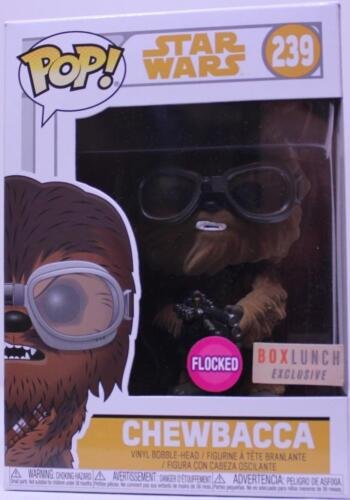 Funko Pop! Vinyl Star Wars Chewbacca Flocked Box Lunch Exclusive