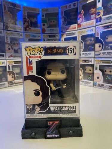 Funko Pop! Vinyle – Def Leppard – Vivian Campbell #151