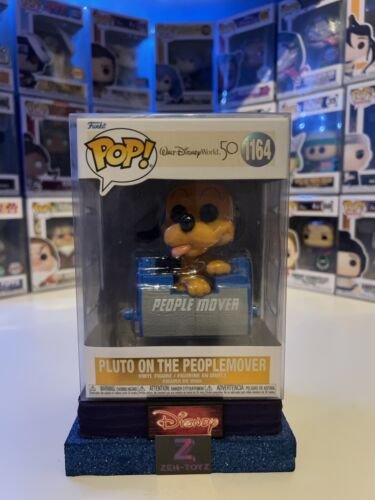 Funko Pop! Vinyle – Disney – Pluto sur Le People Déménageur #1164