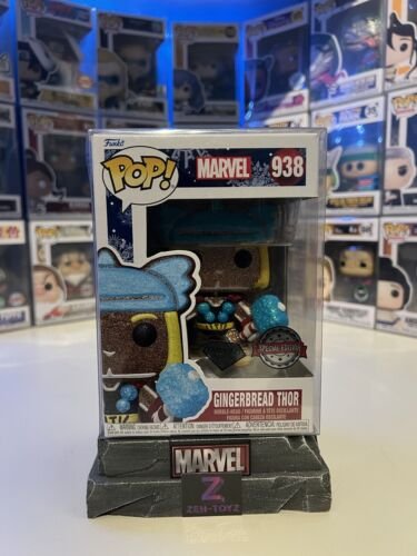 Funko Pop! Vinyle – Marvel – Pain D’Épice Thor # 938 – Diamant Collection (2)