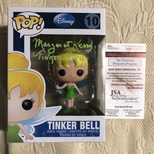 Margaret Kerry Signed Autographed Tinker Bell Disney Funko Pop JSA COA 7