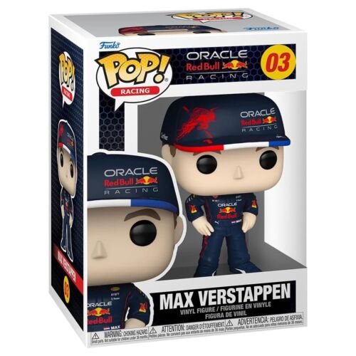 Max Verstappen F1 Funko Pop Rouge Taureau Formule 1 Collection Vinyle Figurine