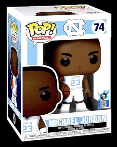 Michael Jordan FUNKO POP BASKETBALL #74 de Collection Jouet Nord Caroline Moc