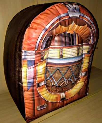 Pop-up Blow Up Inflatable Vintage Radio 19-in High folds flat RARE INFLATABLE