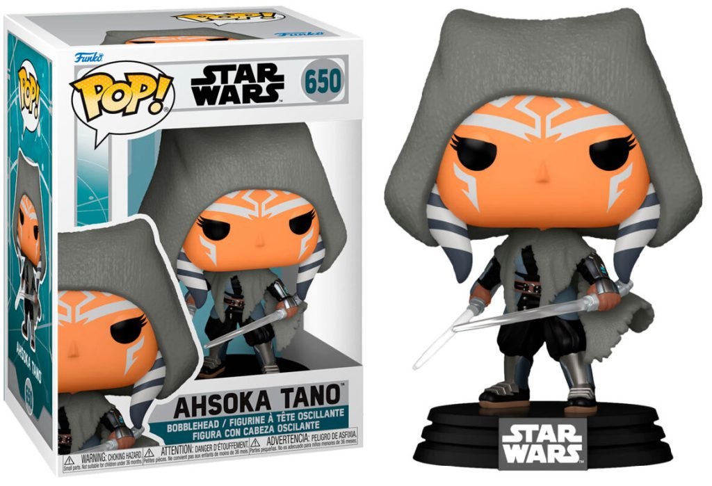 Star Wars Ahsoka – Ahsoka Tano 9.5cm Figurine Pop Vinyle Funko 650