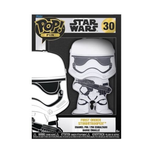 Star Wars POP! Pin pin&rsquo;s émaillé Stormtrooper (Glow in the dark) Funko