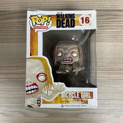 The Walking Dead Bicyle Fille 16 Funko Pop Télévision Vinyle 2012 Action Figure