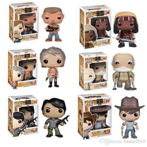 The Walking Dead – Pop Figurine 16 Modèles à Choisir De – Tout Neuf Funko