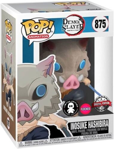 FUNKO Pop! Vinyle Figurine: Demon Slayer – Inosuke Avec / Poursuite