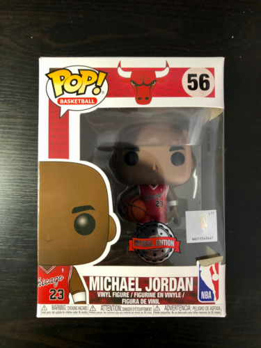 Funko POP! Basketball Michael Jordan Rookie Red Jersey Exclusive #56