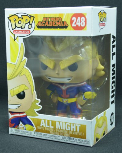 Funko Pop All Might 248 Vinyle Figurine My Hero Academia Nouveau Ovp Funko Pop All Might 248 Vinyle Figurine My Hero Academia Nouveau Ovp