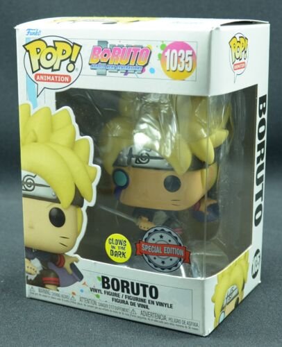 Funko Pop Animation Boruto 1035 Glow En The Dark Édition Spéciale Nouveau Ovp