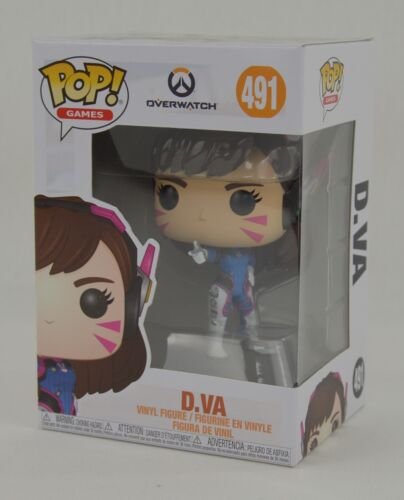 Funko Pop Games 491 Overwatch D.VA Vinyle Figurine Neuf Emballage D’Origine