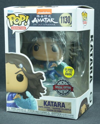 Funko Pop Katara 1130 Le Last Airbender Vinyle Figurine Glows En Foncé Neuf Ovp
