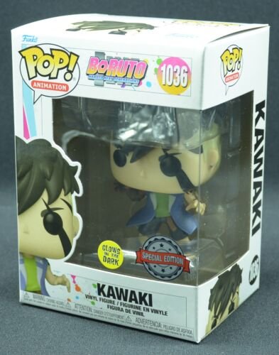 Funko Pop Kawaki 1036 De Boruto Glow En The Dark Gitd Neuf Emballage D&rsquo;Origine