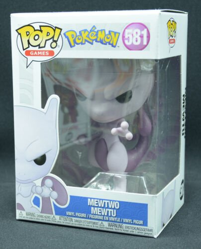 Funko Pop Mewtwo Mewtu 581 Vinyle Figurine Games Pokemon Nouveau Ovp