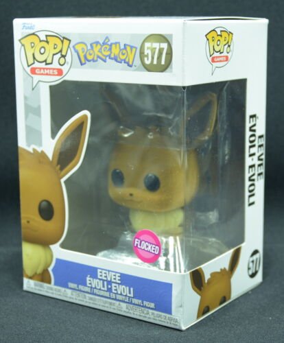 Funko Pop Pokemon Eevee 577 ( Evoli ) Floqué Vinyle Figurine Nouveau Ovp Funko Pop Pokemon Eevee 577 ( Evoli ) Floqué Vinyle Figurine Nouveau Ovp