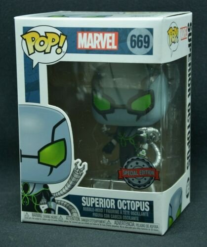 Funko Pop Supérieur Octopus 669 Marvel Édition Spéciale Emballage Flambant Neuf